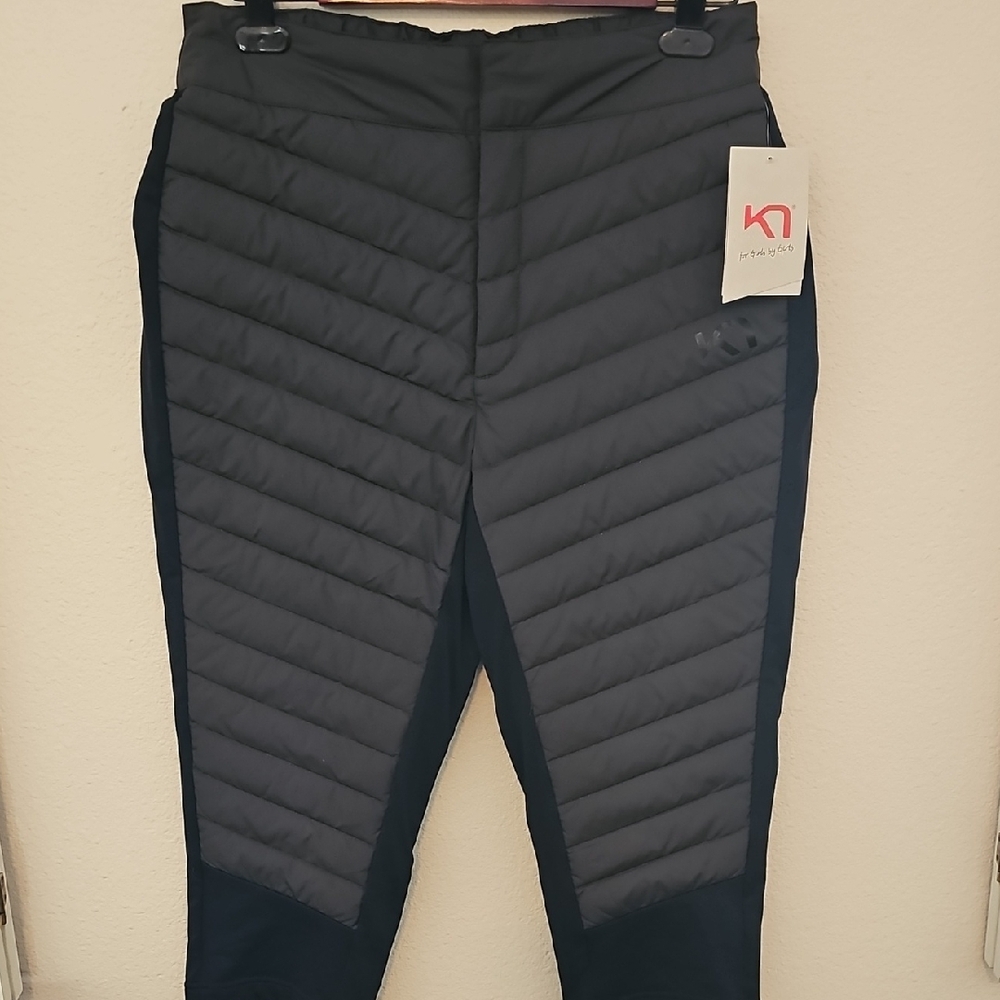 Kari Traa Black Quilted Pants